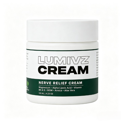 Feel the Difference in as Little as 7 Days LUMIVZ Nerve Relief Cream
