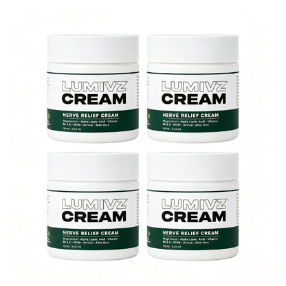 Feel the Difference in as Little as 7 Days LUMIVZ Nerve Relief Cream