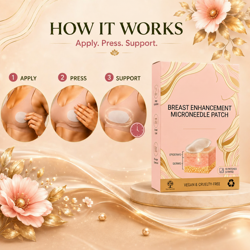 Breast Enhance Mentmicroneedle Patch