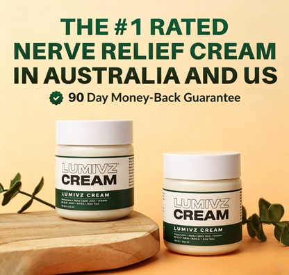 Feel the Difference in as Little as 7 Days LUMIVZ Nerve Relief Cream